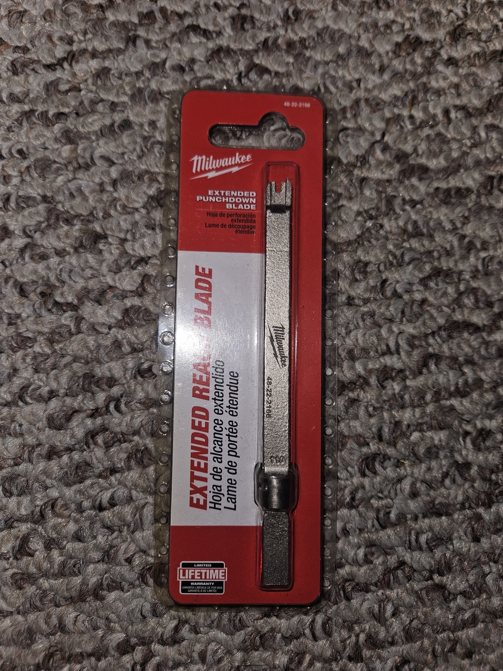 Milwaukee Extended Reach Punchdown Blade